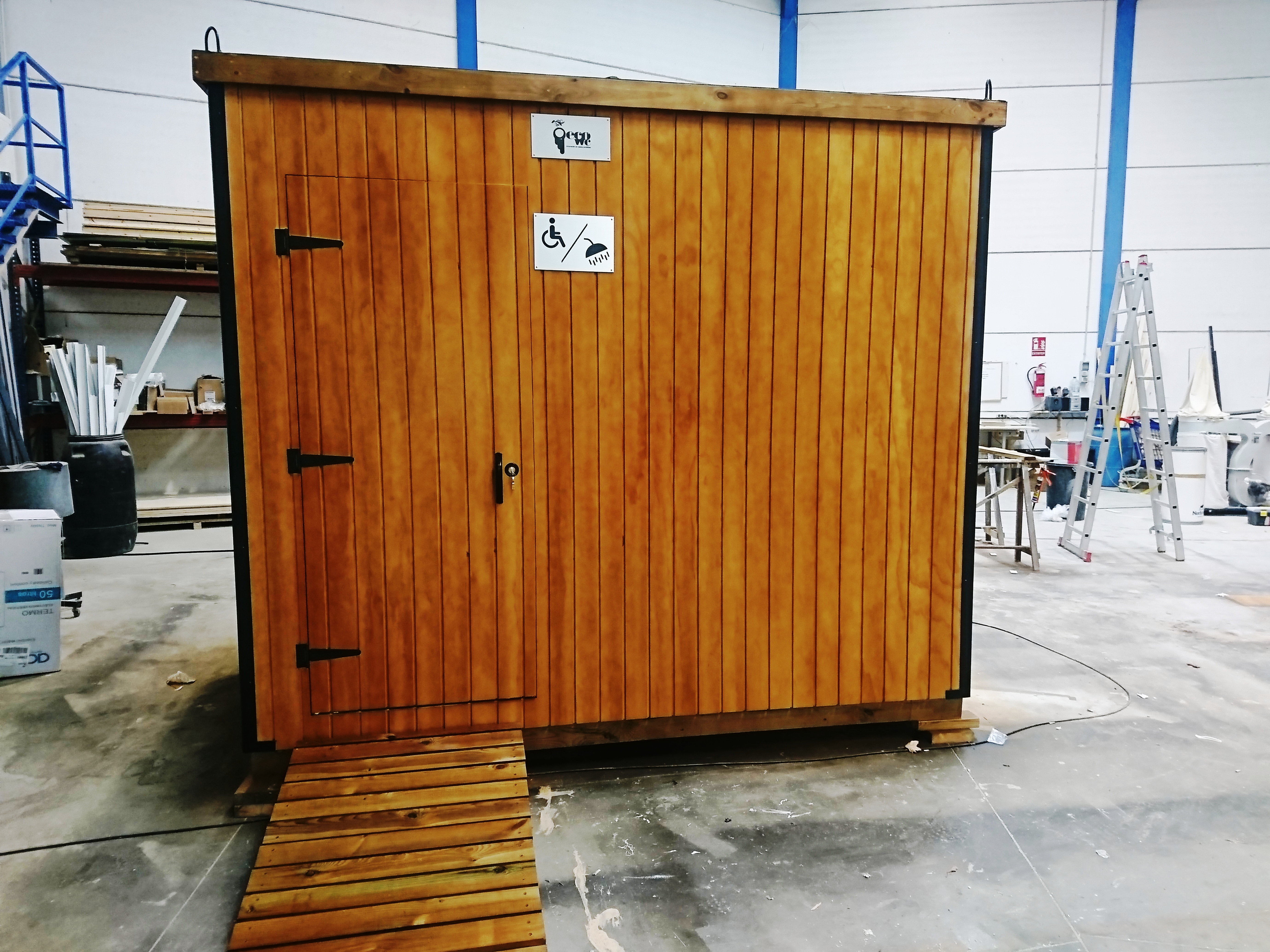 Aseos Portátiles de madera - Venta de sanitarios portátiles de Madera