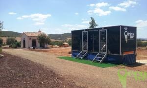 Aseos Portátiles de lujo customizados